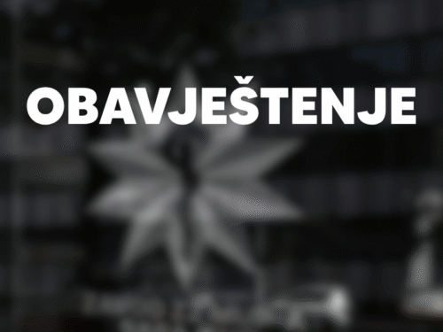 OBAVJEŠTENJE ZA PACIJENTE